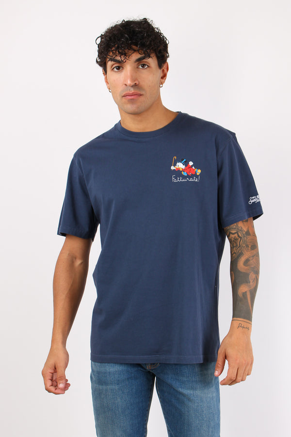 T-shirt Scrooge Fatturate Blu