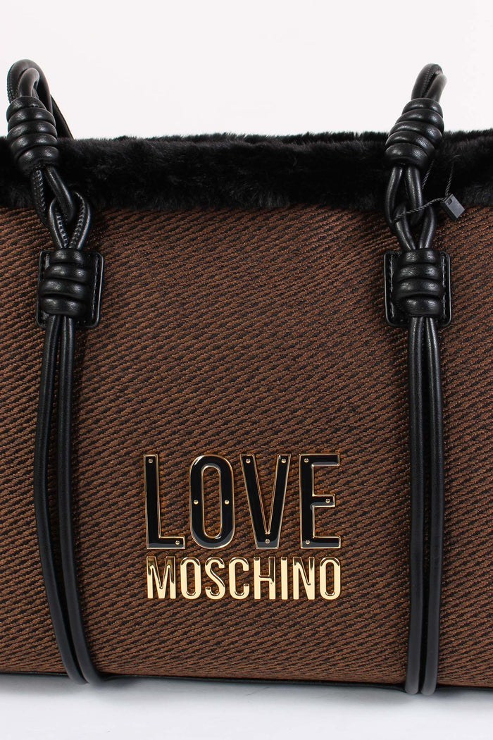 Shopping Ecopelliccia Nero-4