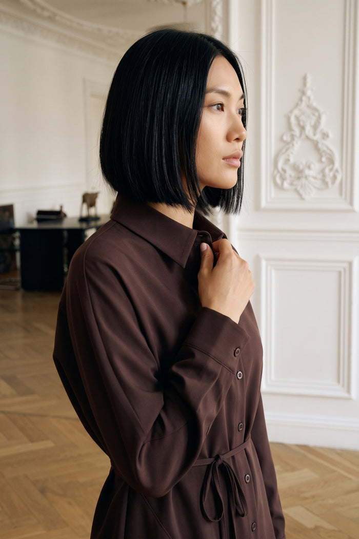 Camicia Cinturino Moro