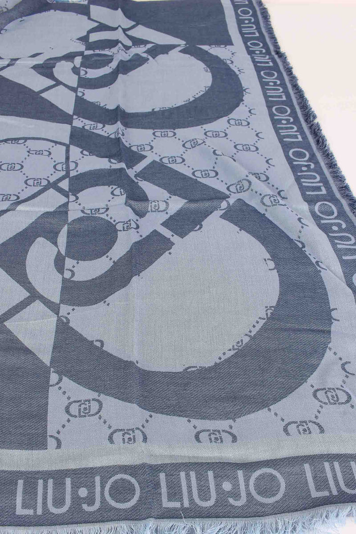 Square Jacquard Logo Blue Sky-4