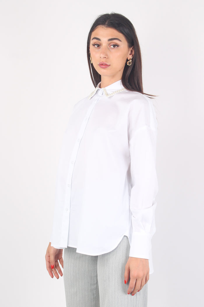 Camicia Perle Colletto Bianco-8