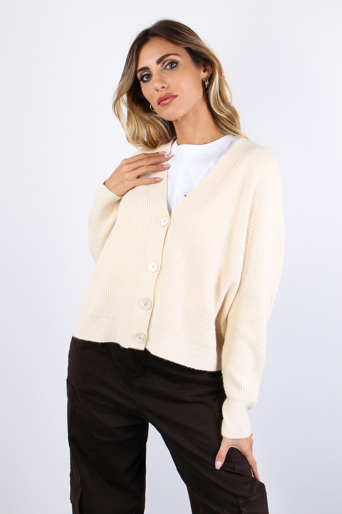 Cardigan Costa Over Off White-4