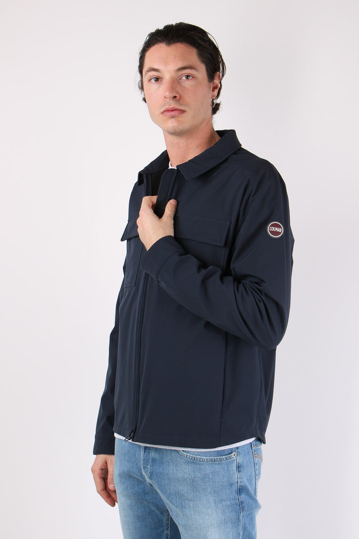 Over Jacket Soft Shell Navy-5