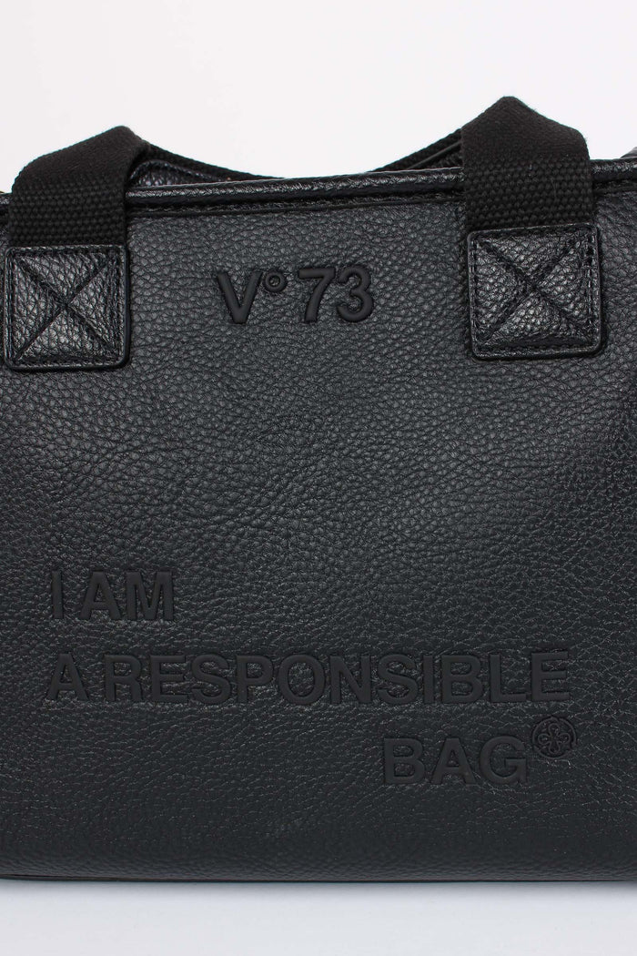 Responsibility  Tote Bag Eco Nero-6