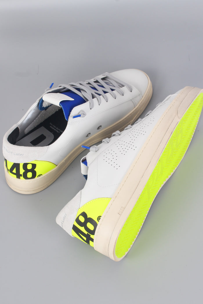 Jack C Sneaker Fluo White/neon-7