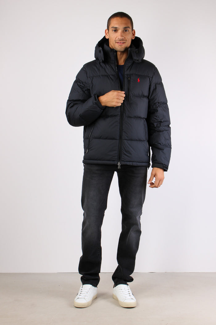 Piumino Tasca Zip Polo Black