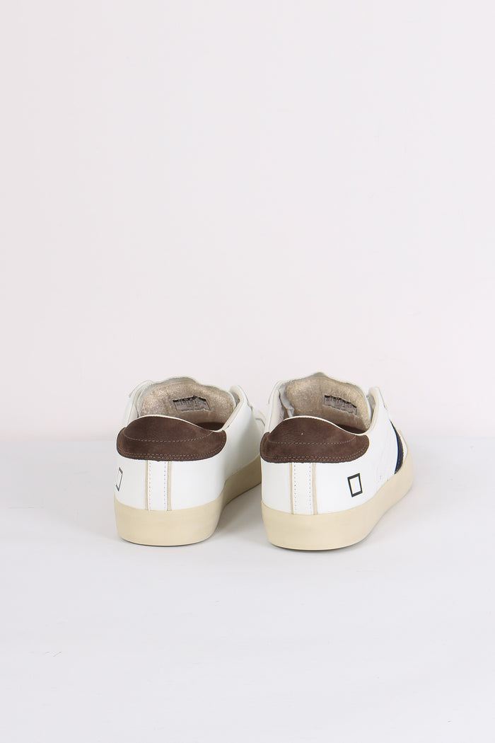 Sneaker Hill Low Calf White/brown-3