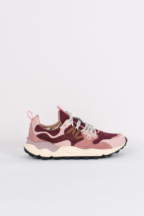 Sneakers Yamano Suede Nylon Light Pink/brown