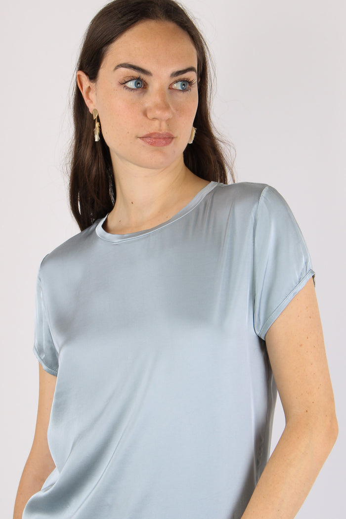 T-shirt Viscosa Stretch Azzurro-6