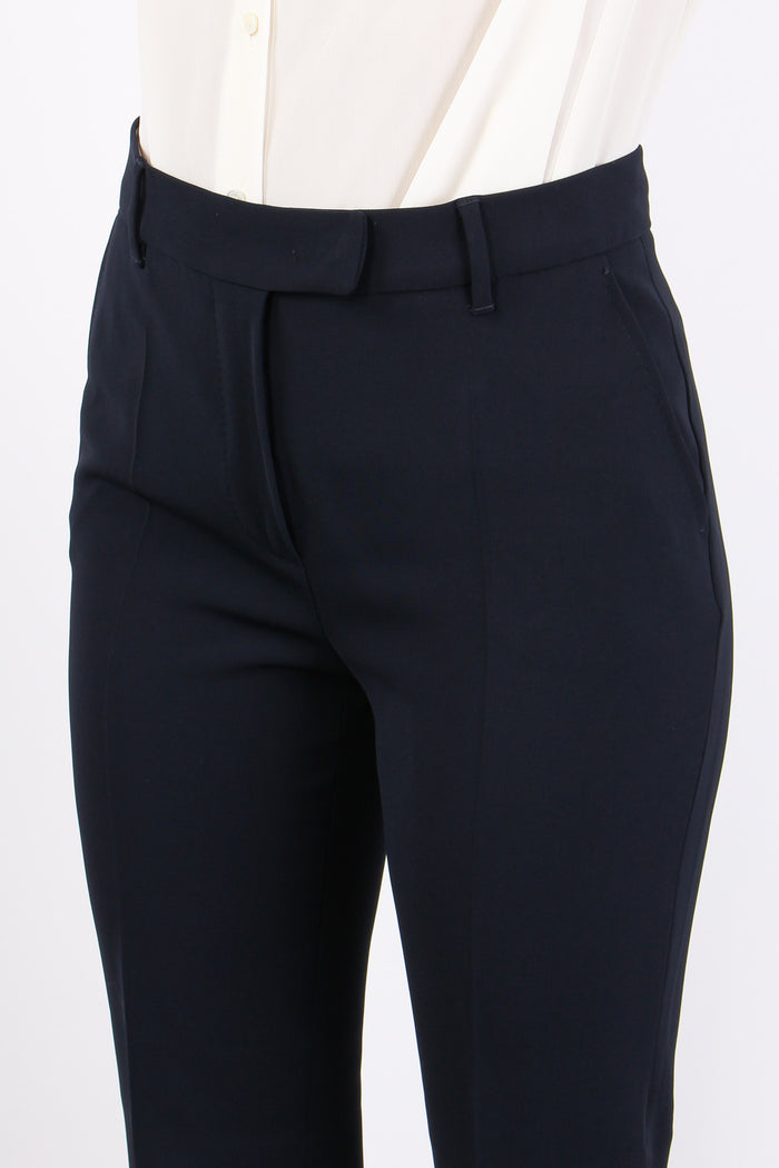 Jerta Pantalone Sigaretta Blue Navy-7