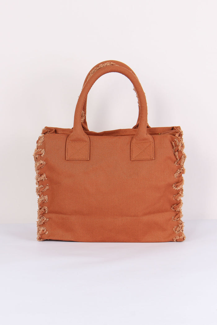 Shopping Beach Canvas Beige-3