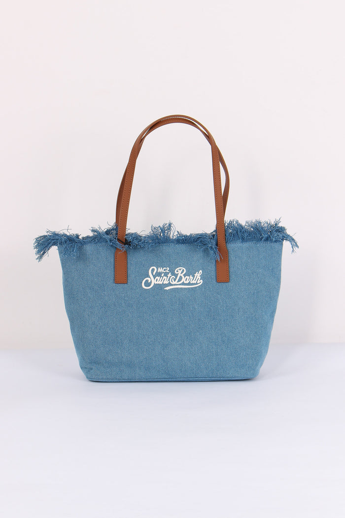 City Bag Mid Frange Denim