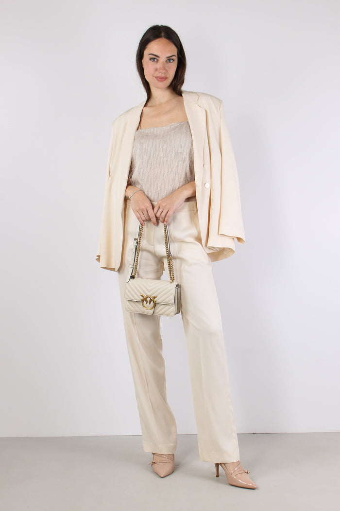 Pantalone Fluido Pences Ivory-5