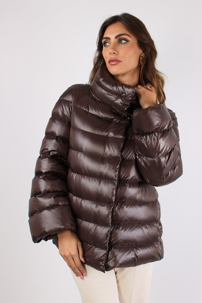 Piumino Cappa Gancio Cioccolato-6