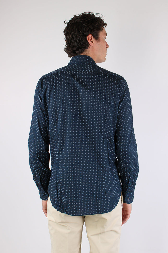 Camicia Fantasia Blu-5