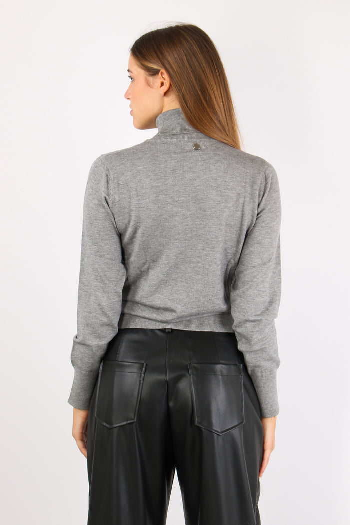 Lupetto Viscosa Grigio-5