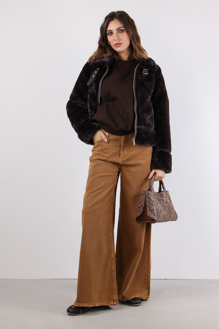 Bomber Profilo Ecopelle Peated-2