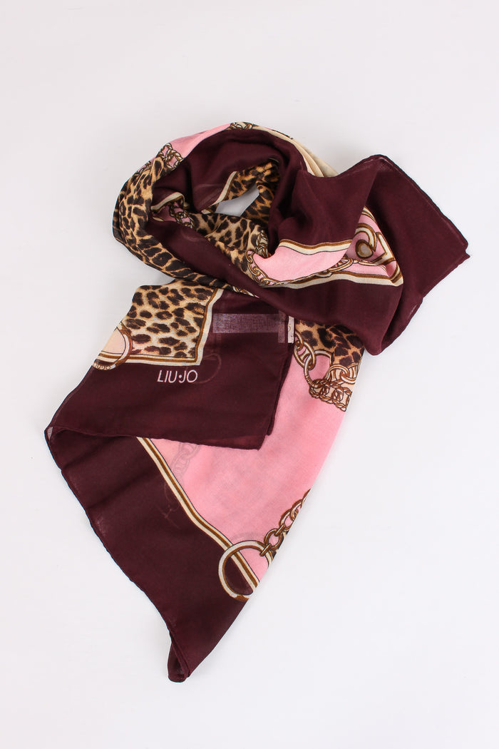Foulard Catena Animalier Red-5
