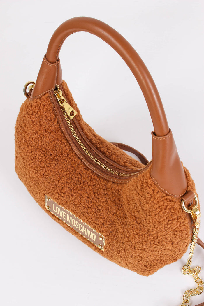 Mezza Luna Teddy Cuoio-7