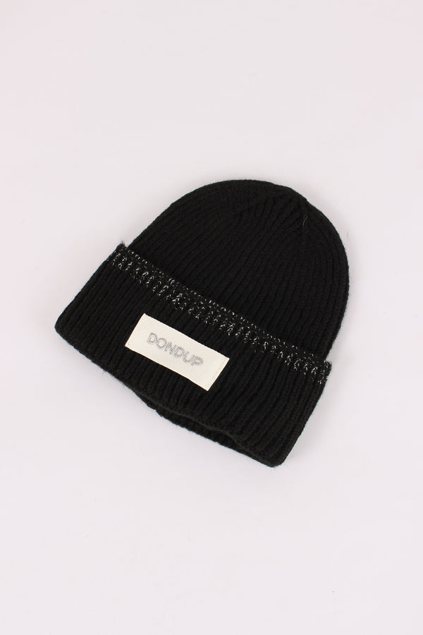 Cuffia Costa Inglese Lurex Black-2