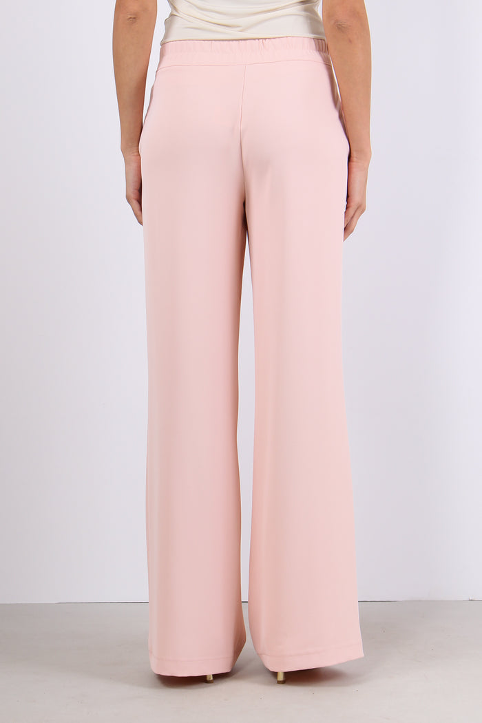 Pantalone Gamba Dritta Fluido Cipria-4