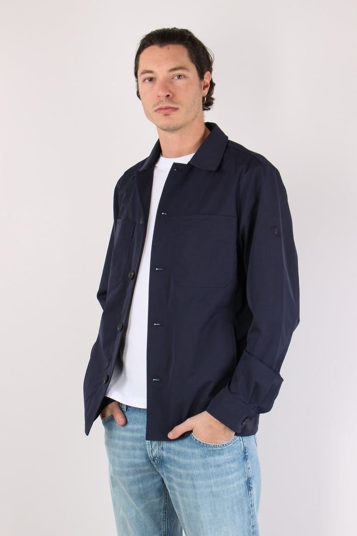 Basil Over Jacket Navy Blue-5