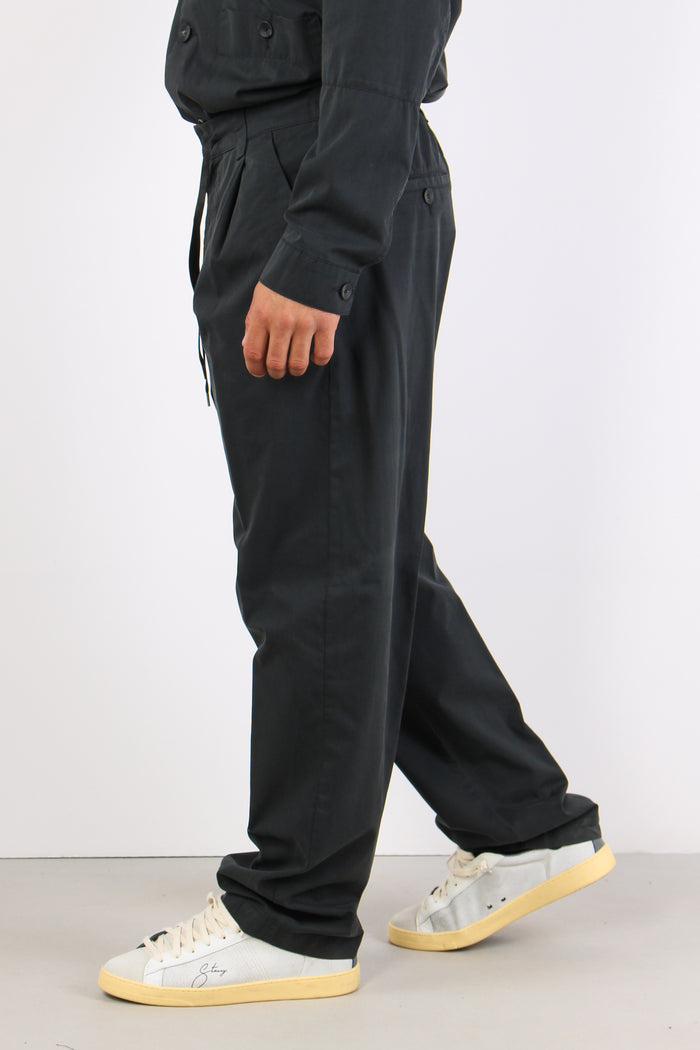 Canoa Pantalone Laccio Nero-4