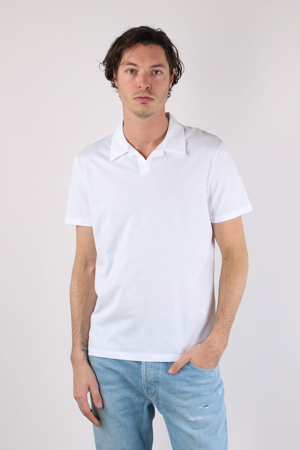 Polo Jersey Bianco-2