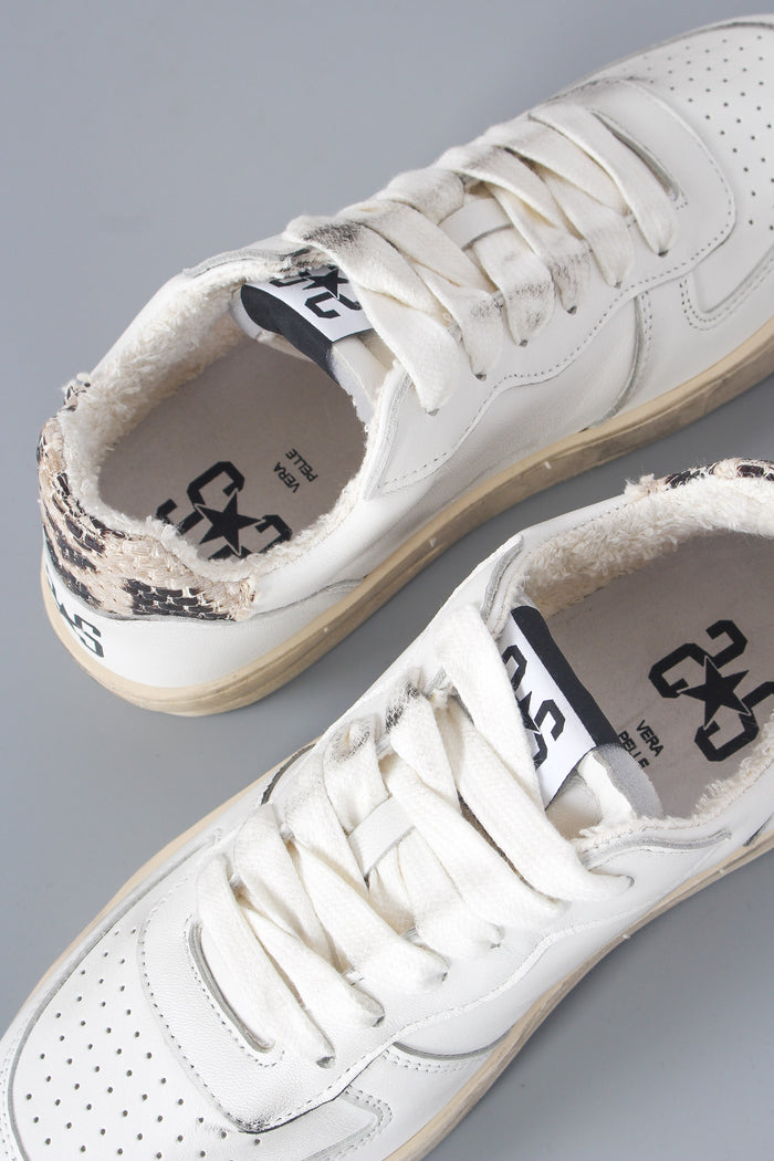 Sneaker Padel Star Rafia Bianco/leopard-7