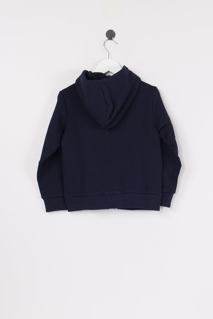 Felpa Full Zip Logo Navy Blue-2