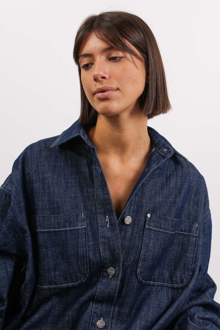 Camicia Bull Over Navy-7