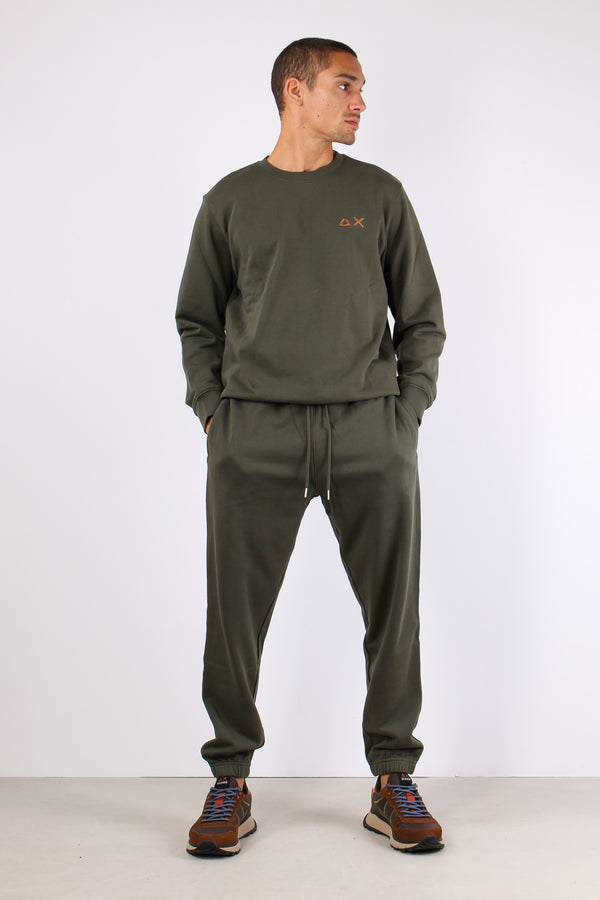 Felpa Girocollo Militare