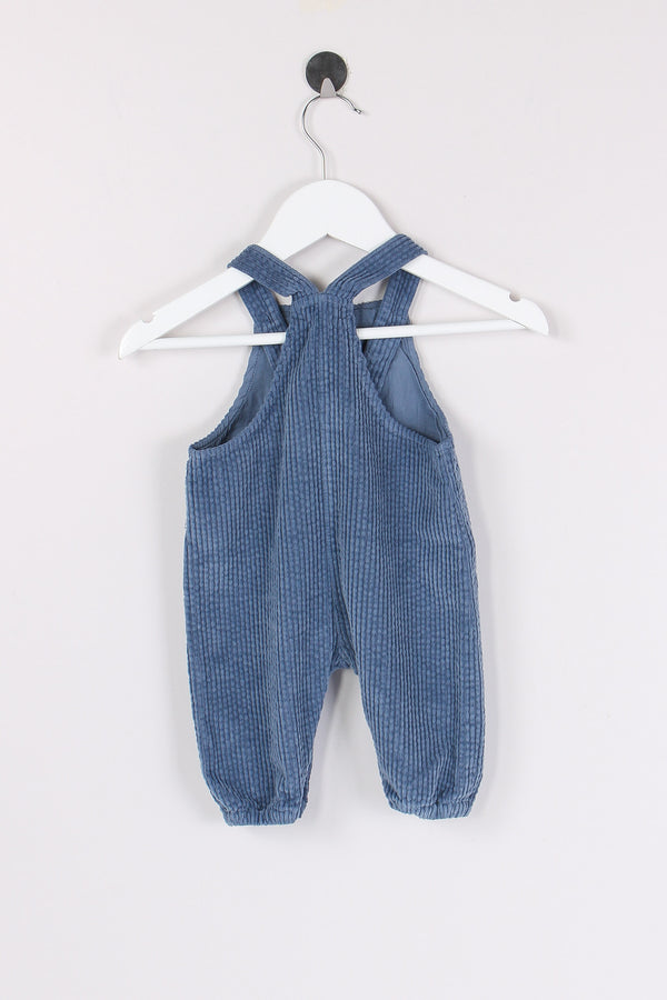 Salopette Velluto Costa Artic Blue-2