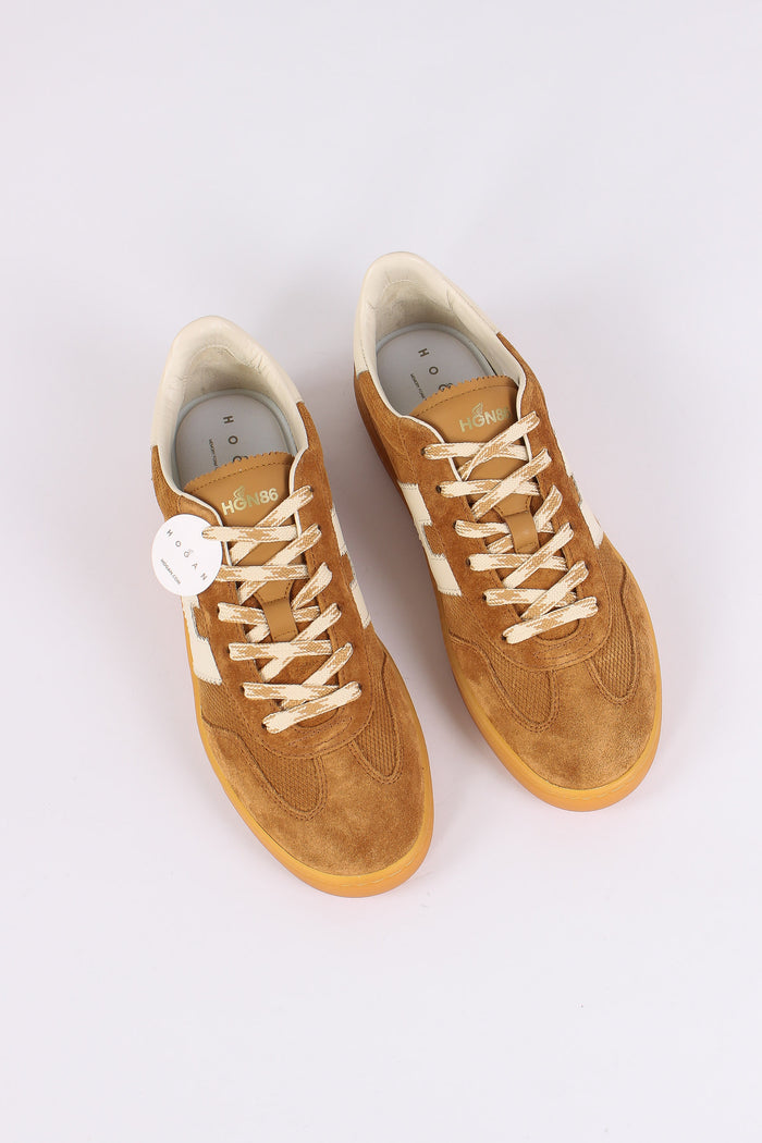 Sneaker Cool Camoscio Marrone-5