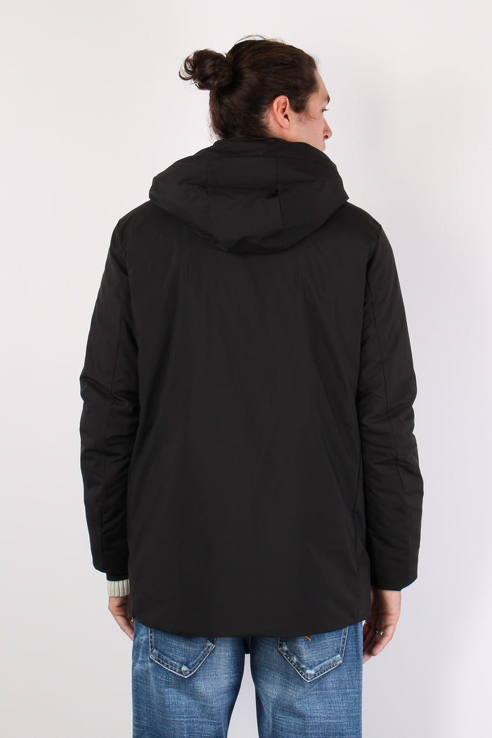 Parka Nylon Liscio Black-3