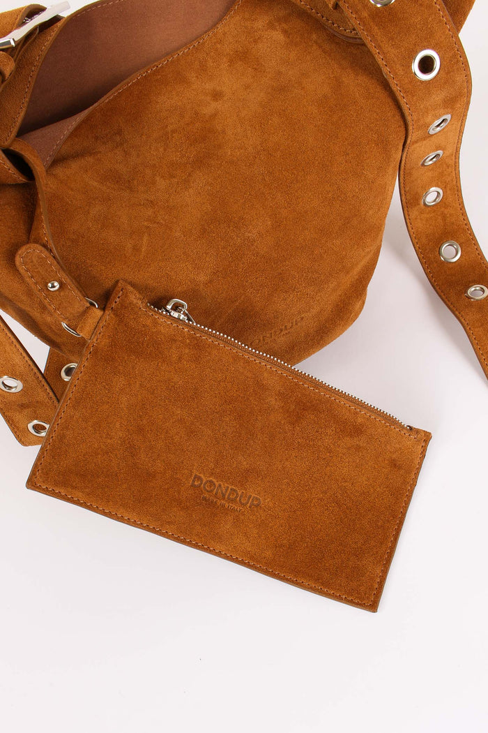 Hobo Smalll Suede Nocciola-4