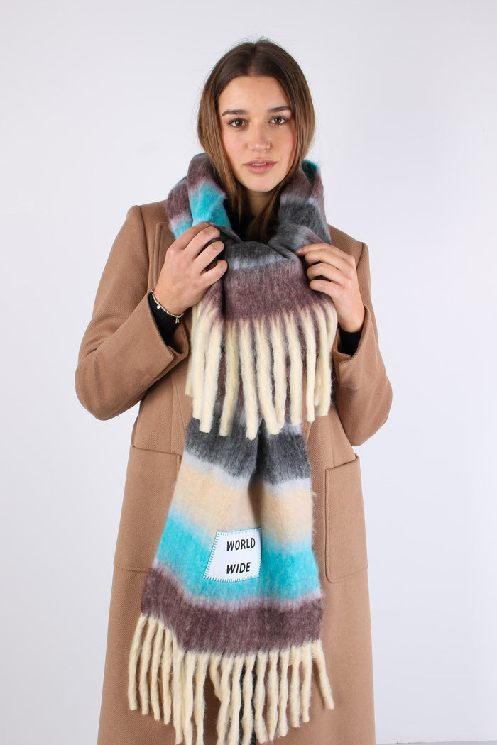Sciarpa World Wide Multicolor-5