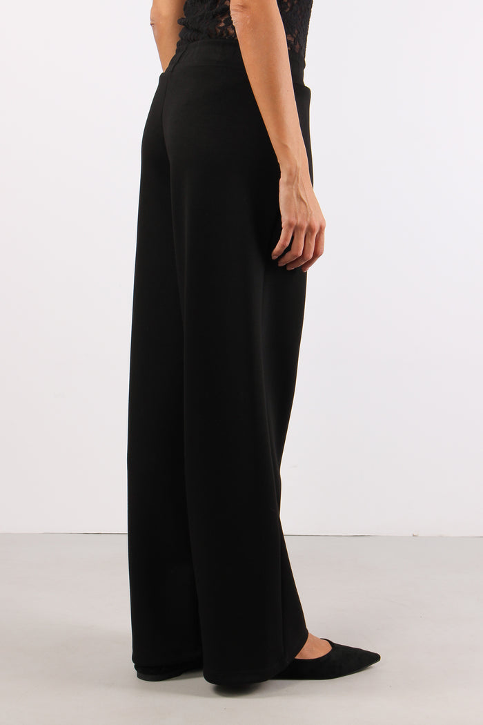 Pantalone Palazzo Modal Nero-6