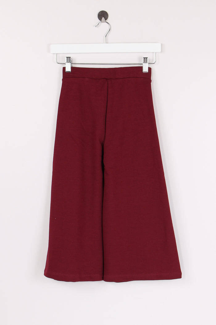 Pantalone Felpa Ampio Wine Berry-2
