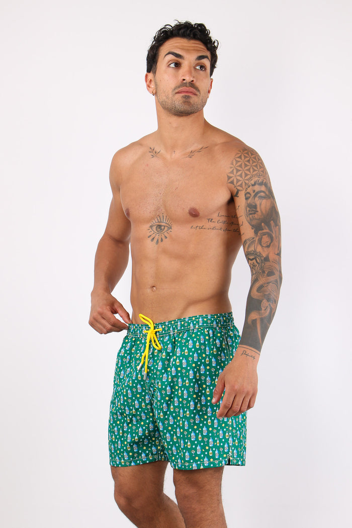 Costume Boxer Fantasia Verde-6