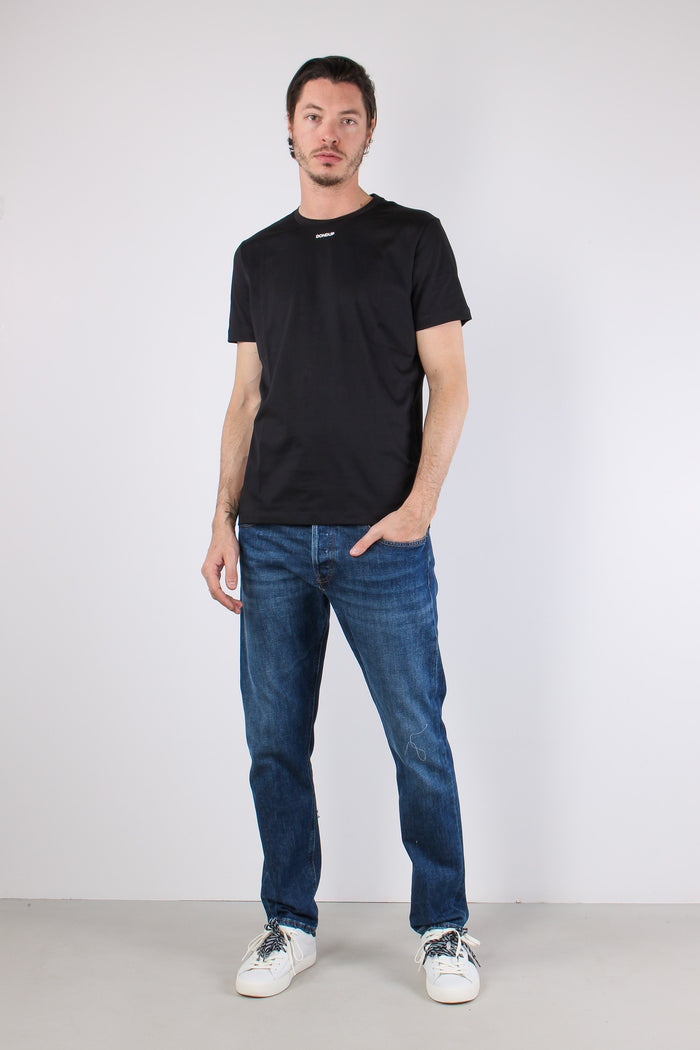 T-shirt Logo Scritta Nero-3