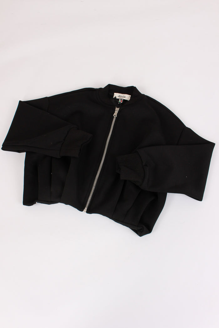 Felpa Full Zip Black-4