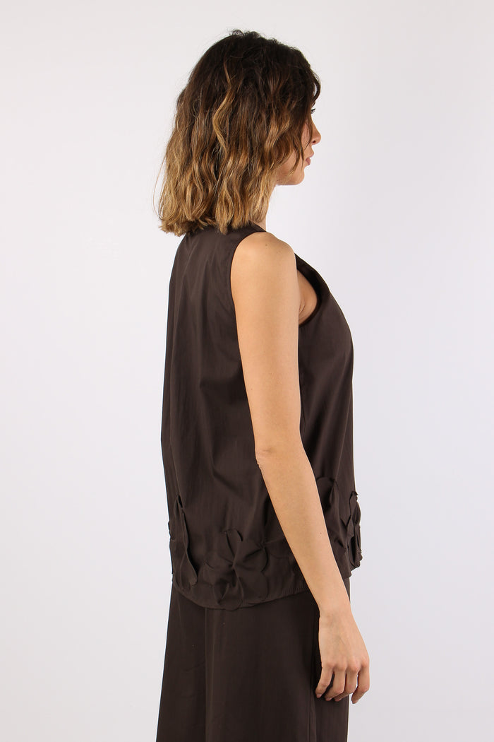 Casacca Fondo Fiori Moro-7
