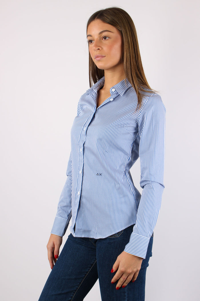 Camicia Slim Navy-5