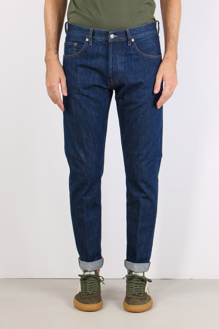 Icon Denim Regular Taglio Dritto Denim Scuro-2