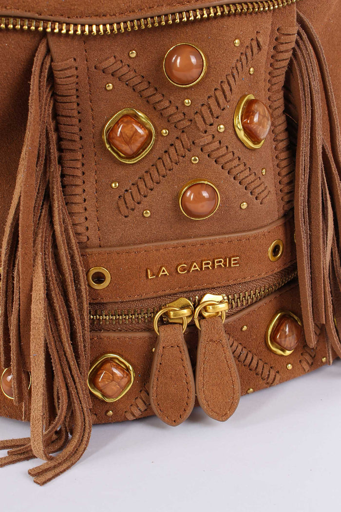 Secchiello Suede Jungle Cuoio-8
