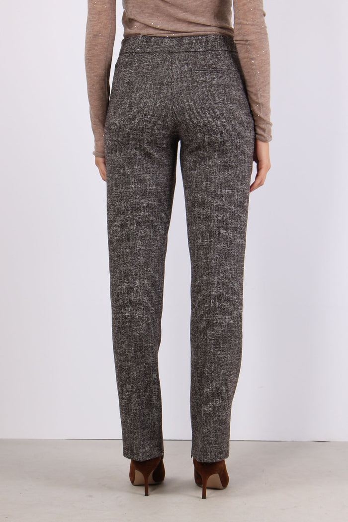 Pugliese Pantalone New York Zi Nero/marrone-4