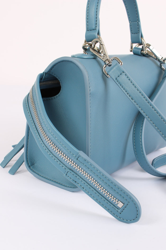 Metis Mini Bag Zip Frontale Lagoon-5