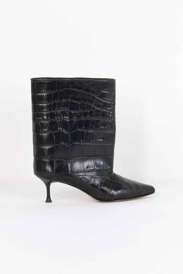 Tronchetto Stampa Cocco Nero