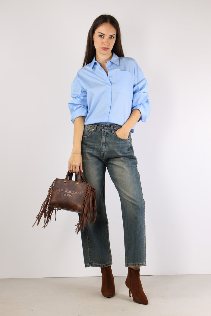 Camicia Taschino Azzurro-7